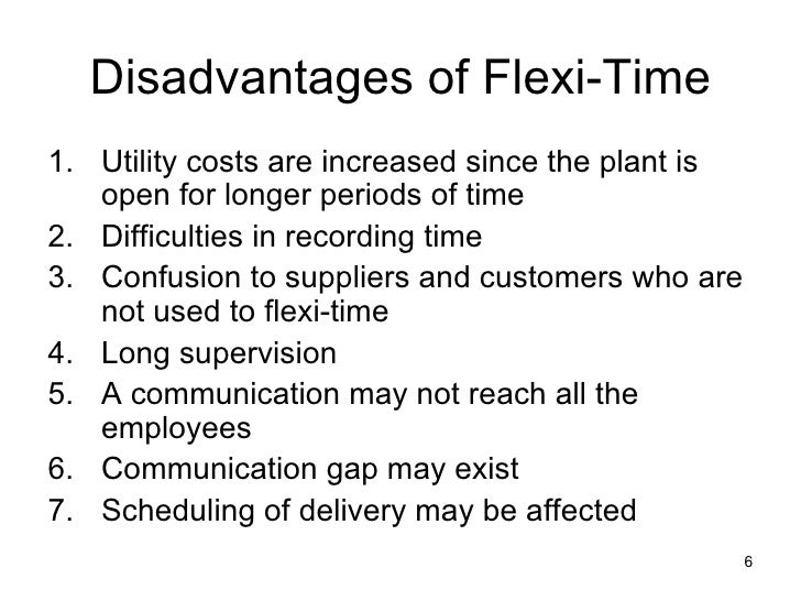flextime advantages and disadvantages flextime advantages and disadvantages