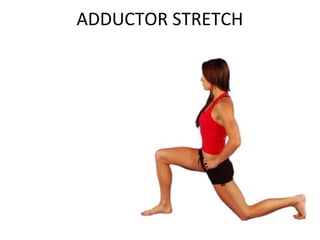 ADDUCTOR STRETCH
 