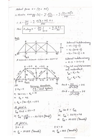 Flexibility Method of Structural Analysis Class Note.pdf