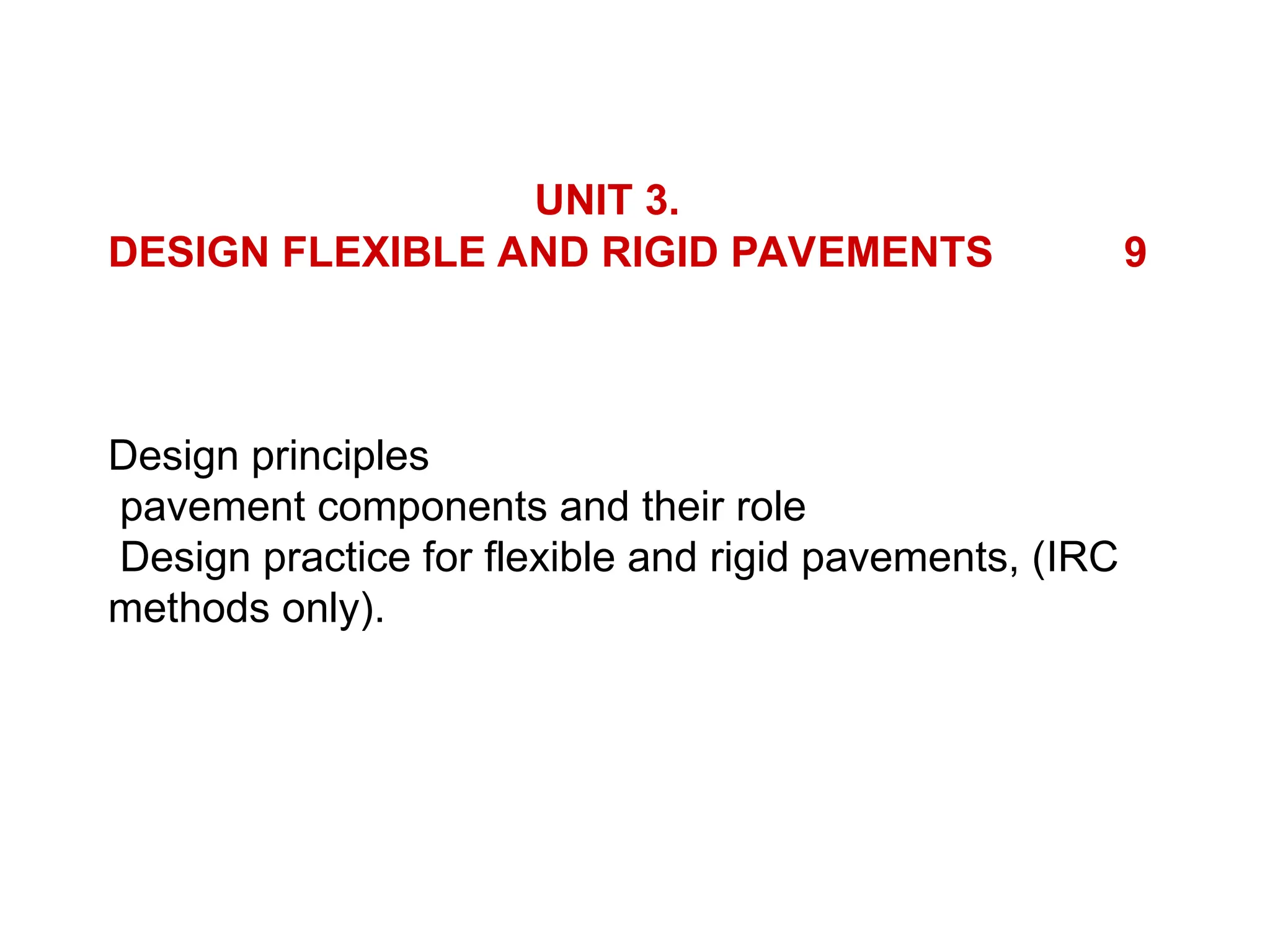 flexible-and-rigid-pavements design1.ppt | Geology | Science