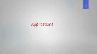 Applications
23
 