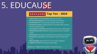 5. EDUCAUSE
 