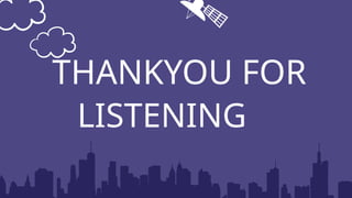 LISTENING
THANKYOU FOR
 