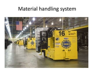 Material handling system
 