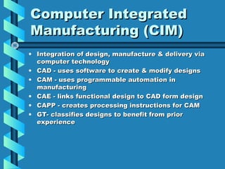 Flexible manufacturing systems | PPT