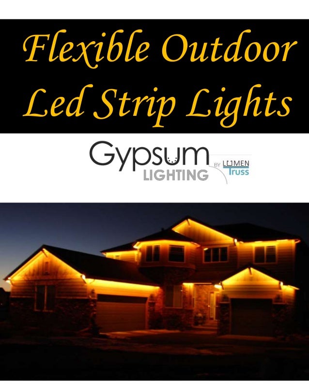 pics Led Strip Lights Outside House flexible outdoor led strip lights