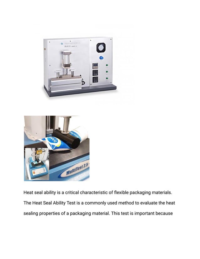 Flexible Packaging test.pdf | Chemistry | Science