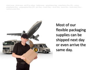 Service 
Our experienced packaging sales engineers 
provide value-added support . 
Knowledge Matters! 
 
