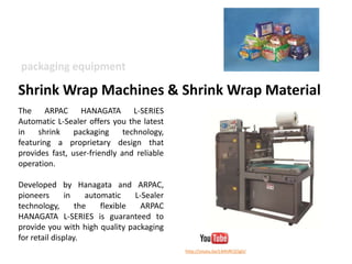 On-Demand Bubble Wrap 
void-fill on-demand bubble wrap machines produce bubble wrap when you need it 
 