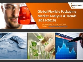 Global Flexible Packaging
Market Analysis & Trends
(2015-2019)
TELEPHONE: +1 (855) 711-1555
E-MAIL: sales@researchbeam.com
 