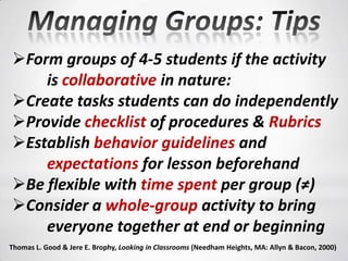 Flexible Student Grouping | PPTX
