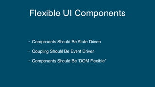 Component Libraries
are Developer Utilities
The Old Model
 