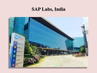 SAP Labs, India
 