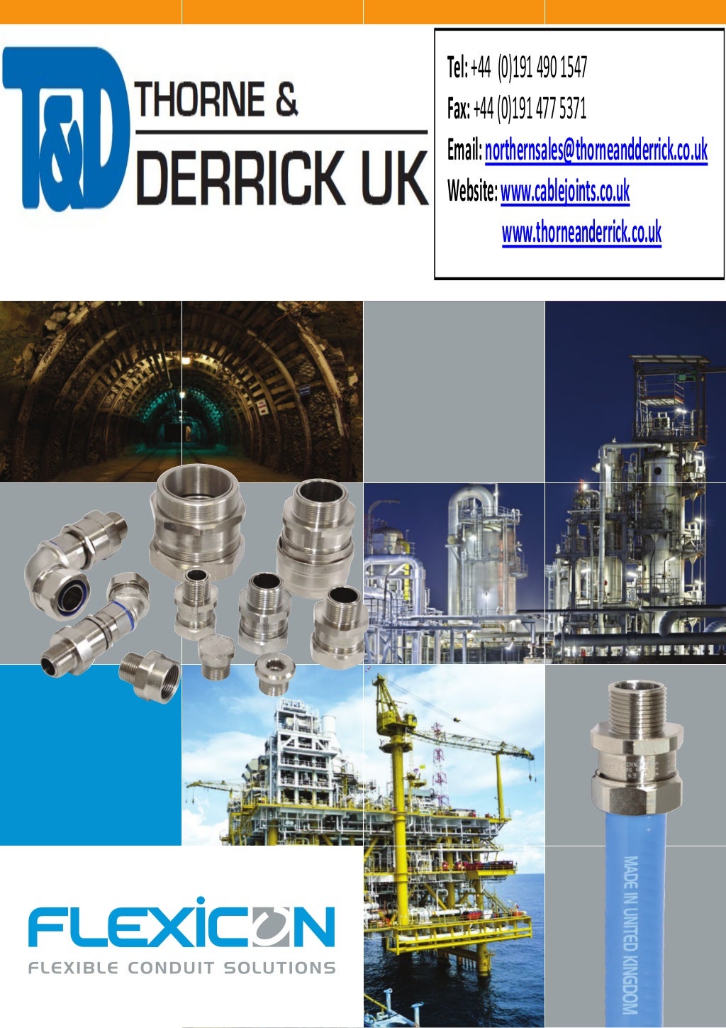 Flexicon Flexible Conduit Solutions and Fittings for Hazardous Area