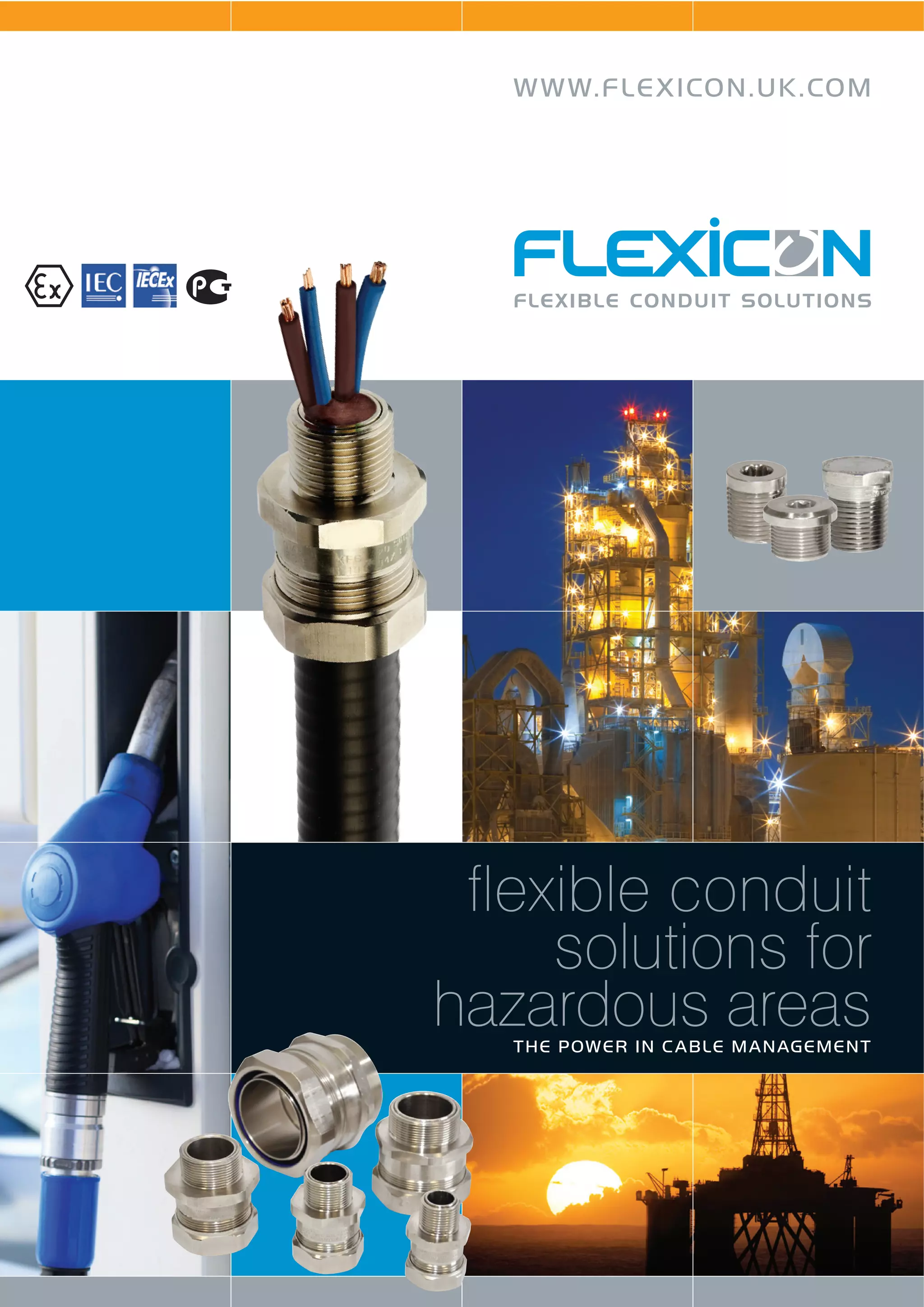 Flexicon Flexible Conduit - Hazardous Areas ATEX Conduit Catalogue | PDF