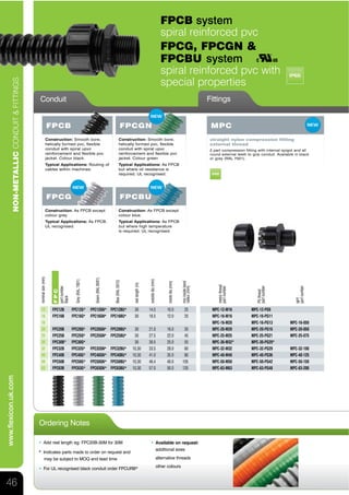 Flexicon Flexible Conduit Solutions - Metallic, Non-Metallic & FPA(X ...