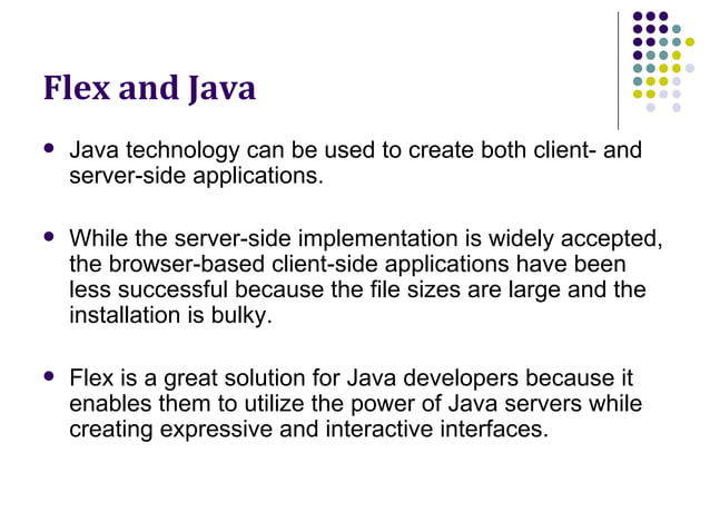 Flex And Java Integration | PPT
