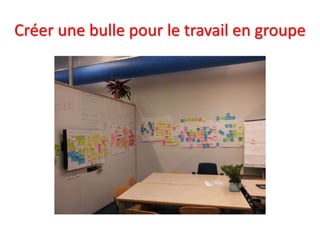 Créer une bulle pour le travail en groupe
 