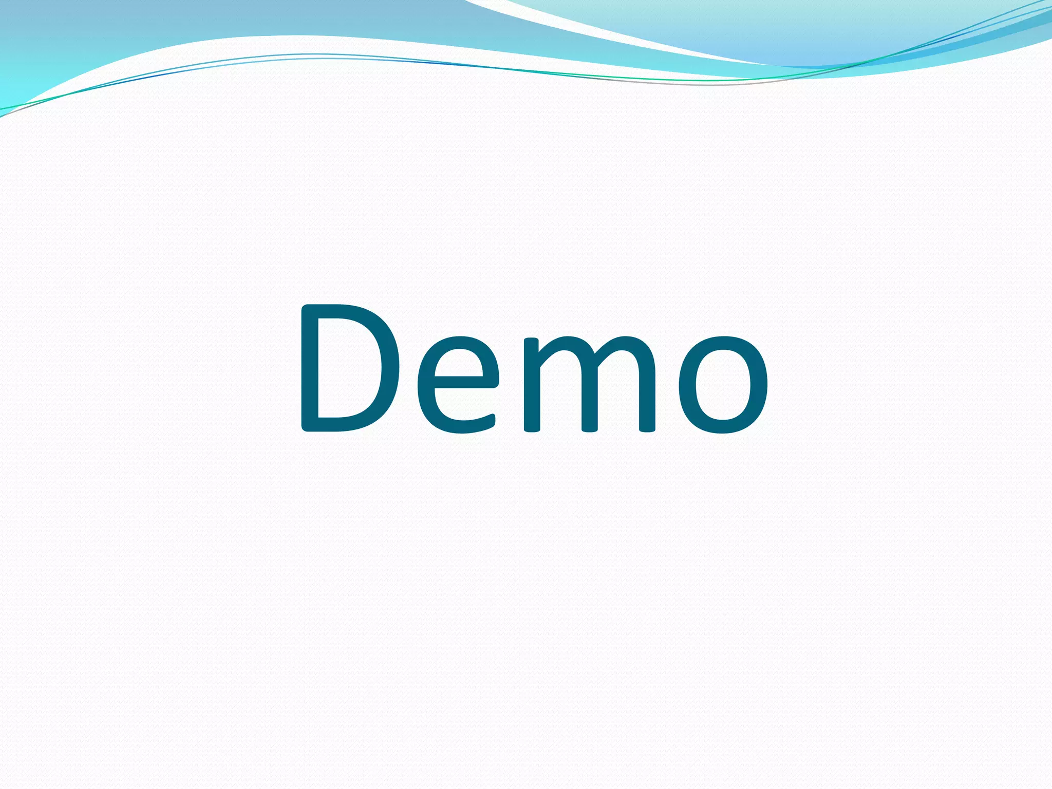Demo