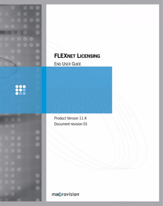 Flexnet Licensing End User Guide