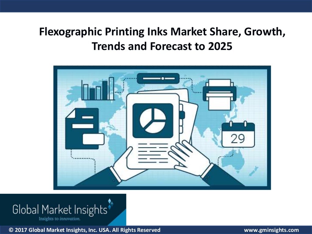 Flexographic printing inks market share, growth, trends and forecast to