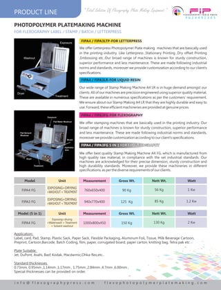Flexography india press