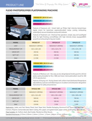 Flexography india press