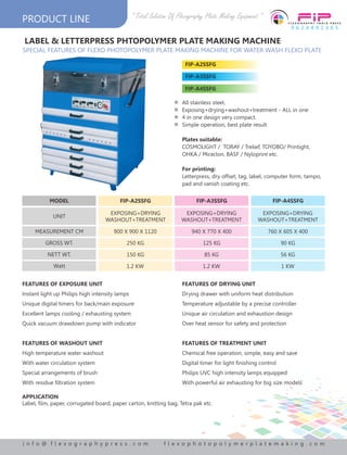 Flexography india press