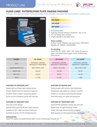 Flexography india press