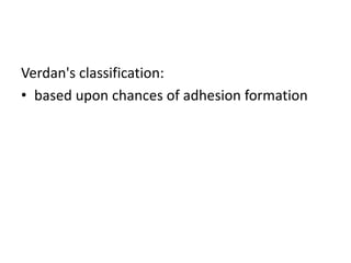 Verdan Classification Flexor tendon repair | PPTX