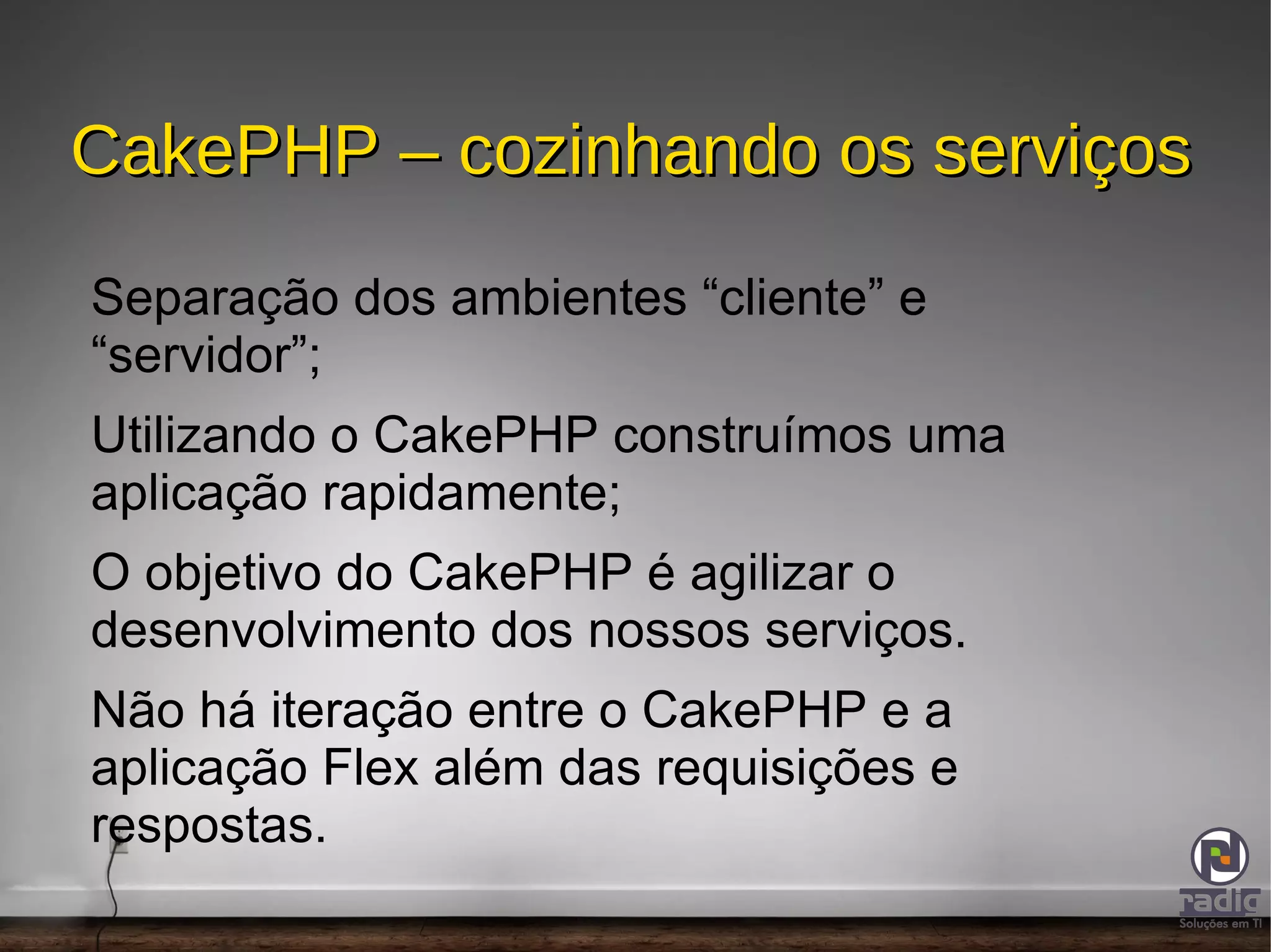 Define uma classe de aplicações que rodam direto da web e dão enfase na experiência do usuário. 