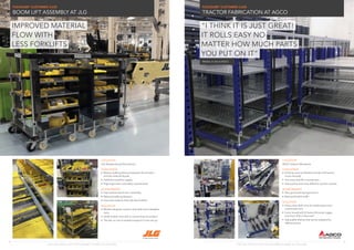 FlexQub Product Catalog 2018 - Future Proof Material Handling Carts | PPT