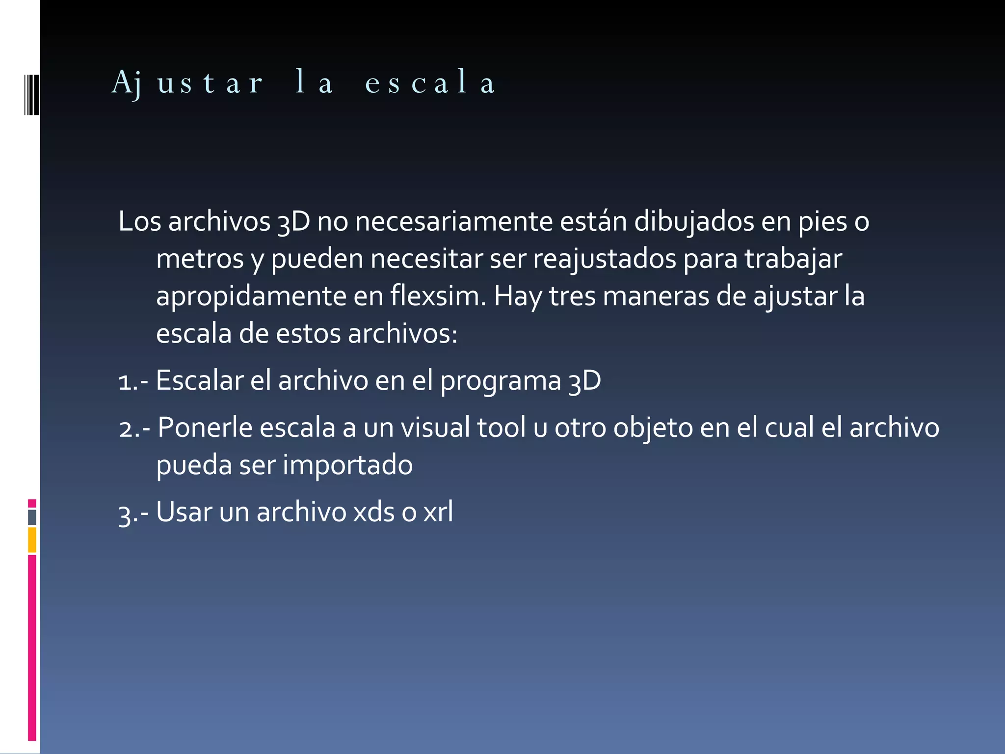 Figuras 3D en Flexsim | PPT