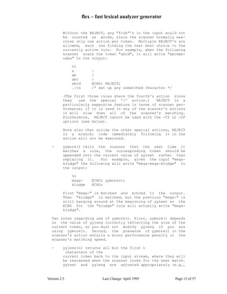 Flex tutorial | PDF