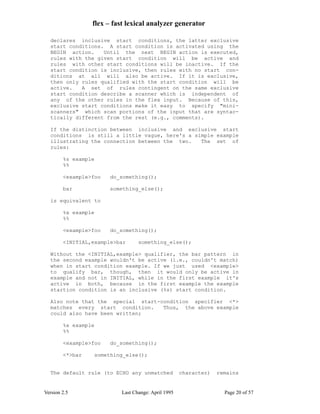 Flex tutorial | PDF