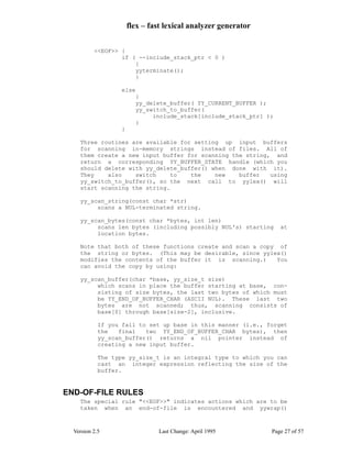 Flex tutorial | PDF