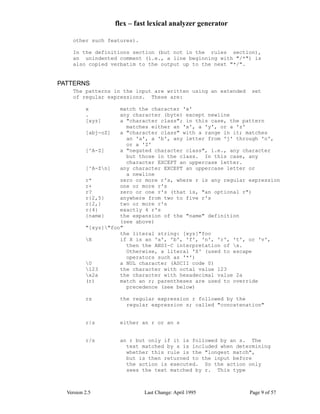 Flex tutorial | PDF