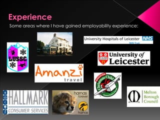 Highly self- motivated. I strive to achieve and learn new things