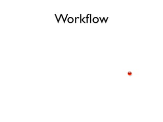 Workﬂow
 