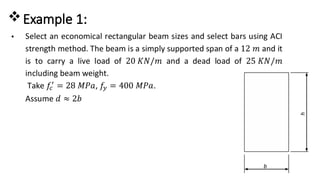 Flexural analysis and design of beams Examples (Lecture 6).pptx