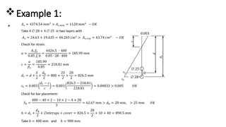 Flexural analysis and design of beams Examples (Lecture 6).pptx