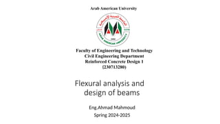 Flexural analysis and design of beams (PART 1).pptx