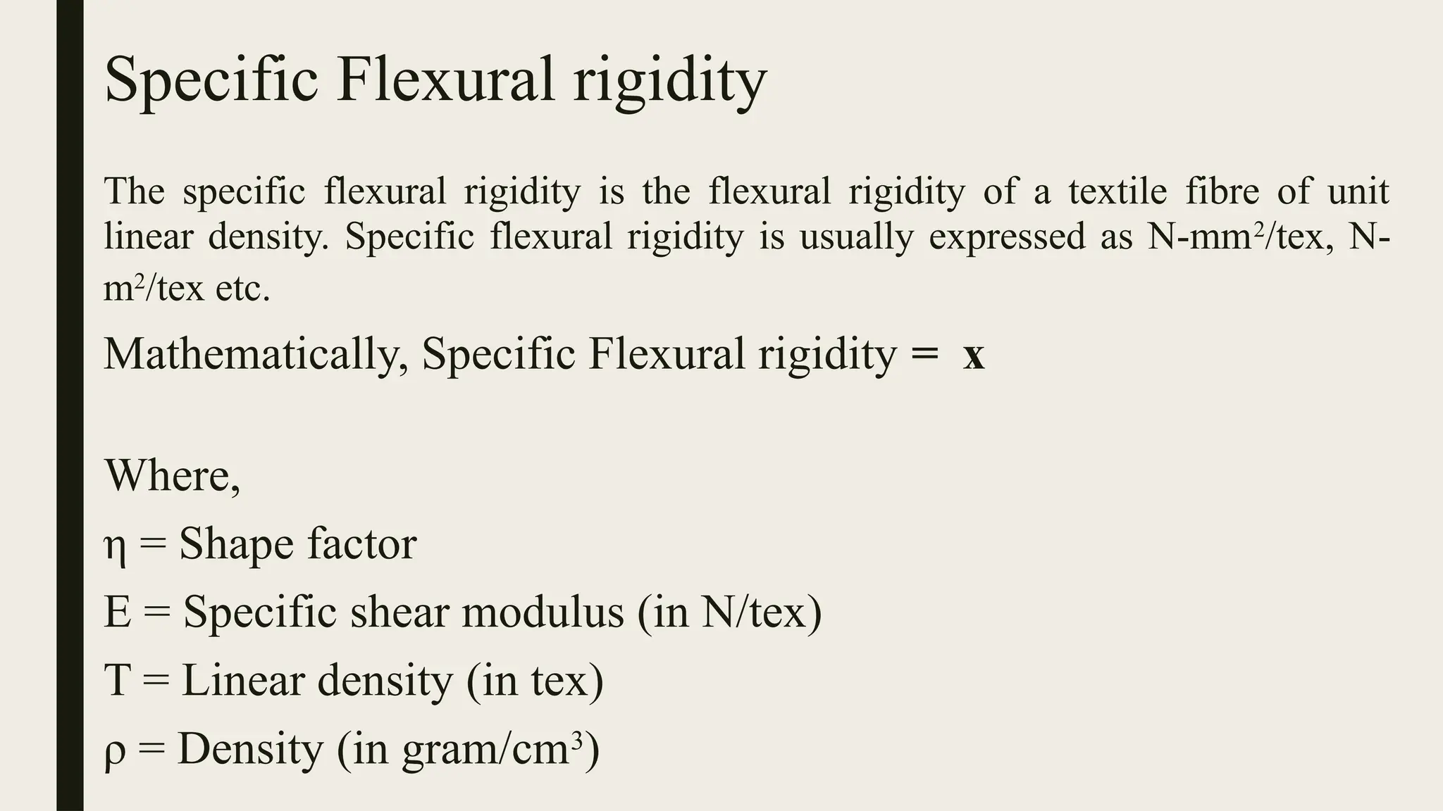 Flexural Properties of Textile Fibre.pptx