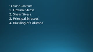 Comprehensive Overview of Structural Mechanics: Stress and Buckling in ...