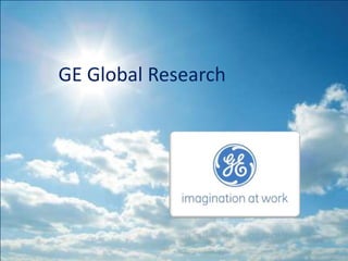 GE Global Research
 