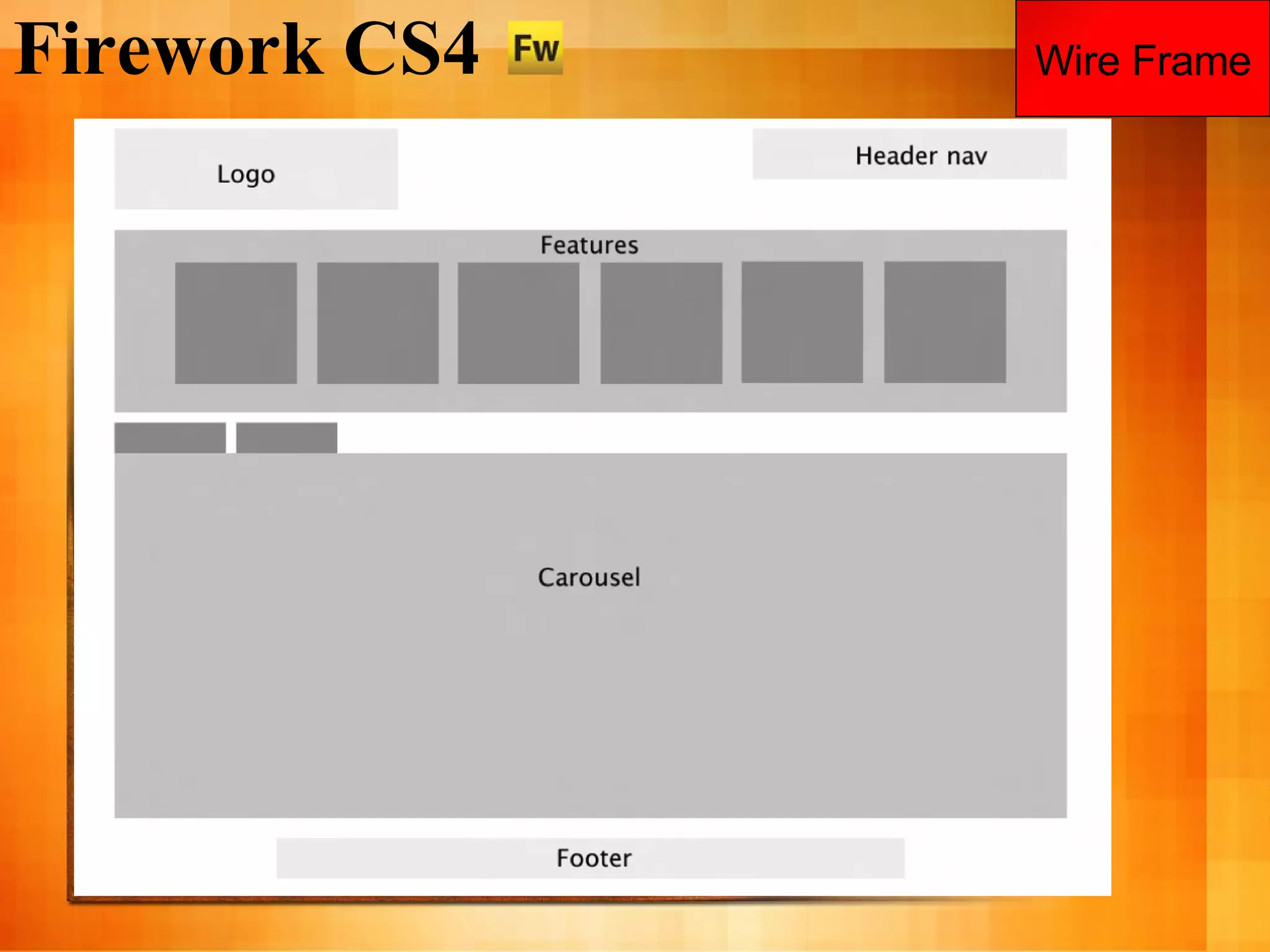 Firework CS4 Wire Frame 