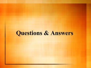 Questions & Answers 