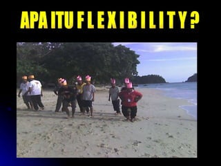 APA ITU F L E X I B I L I T Y ? 