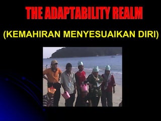 THE ADAPTABILITY REALM  (KEMAHIRAN MENYESUAIKAN DIRI) 
