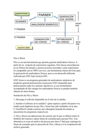 Flex y Bison | PDF